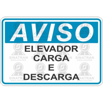 Elevador carga e descarga